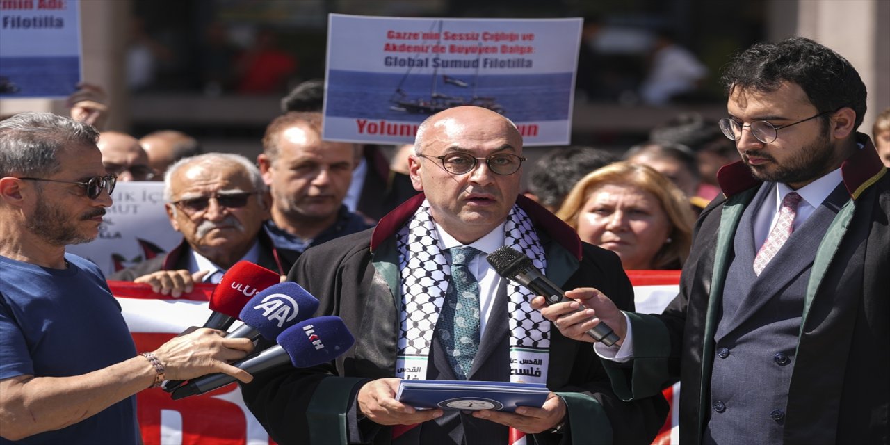 İsrail’in Küresel Sumud Filosu’na saldırısına suç duyurusu