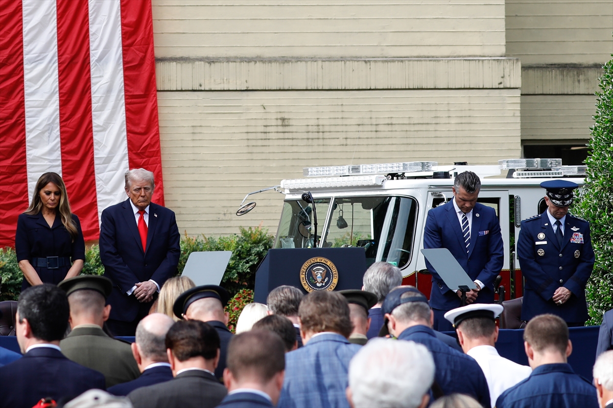 ABD Başkanı Trump 24. yılında 11 Eylül kurbanlarını andı