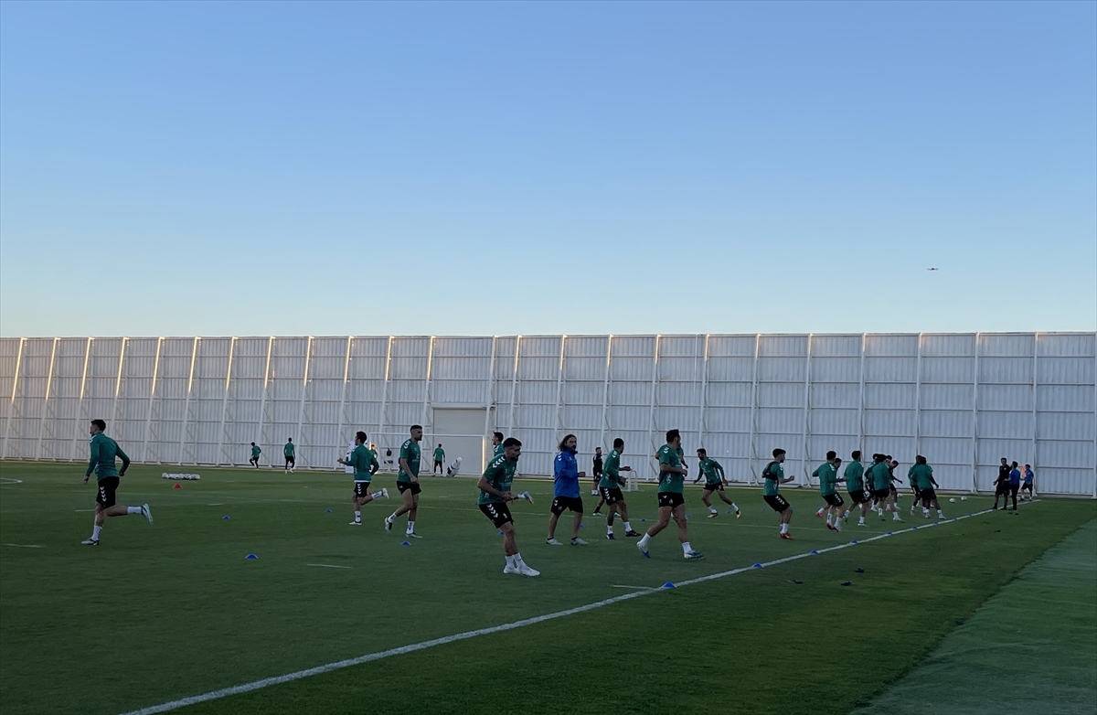 Konyaspor'da Alanyaspor maçı hazırlıkları sürüyor