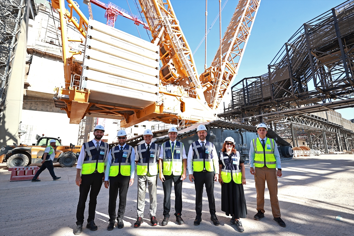Nükleer Sanayi Derneği heyetinden Akkuyu NGS'ye ziyaret