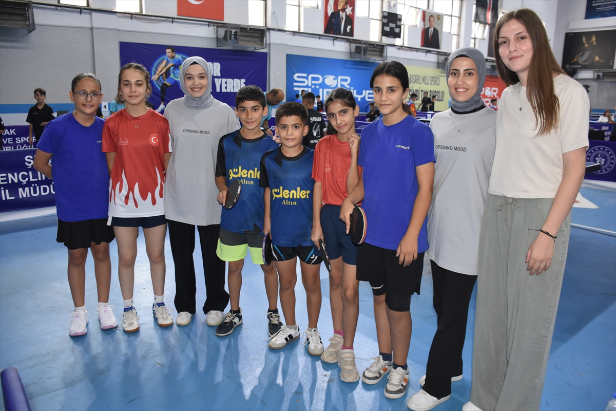 Şırnak'ta Masa Tenisi Küçükler Bölge Şampiyonası başladı