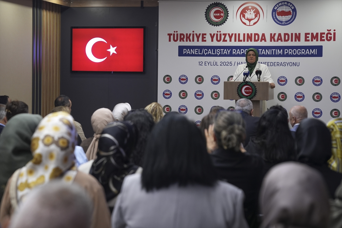 "Türkiye Yüzyılında Kadın Emeği Paneli" raporunun tanıtım toplantısı düzenlendi
