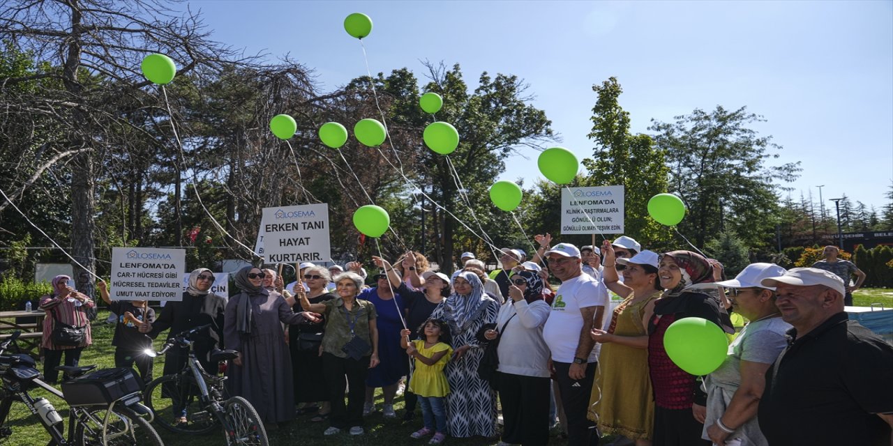 LÖSEMA Üyeleri, Dünya Lenfoma Farkındalık Günü’nde Ankara’ya Pedal Bastı