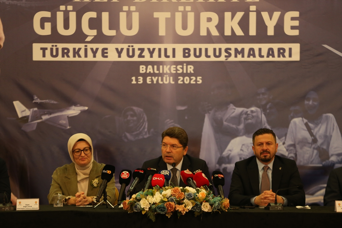 Adalet Bakanı Tunç," Bu bir al-ver süreci değildir"