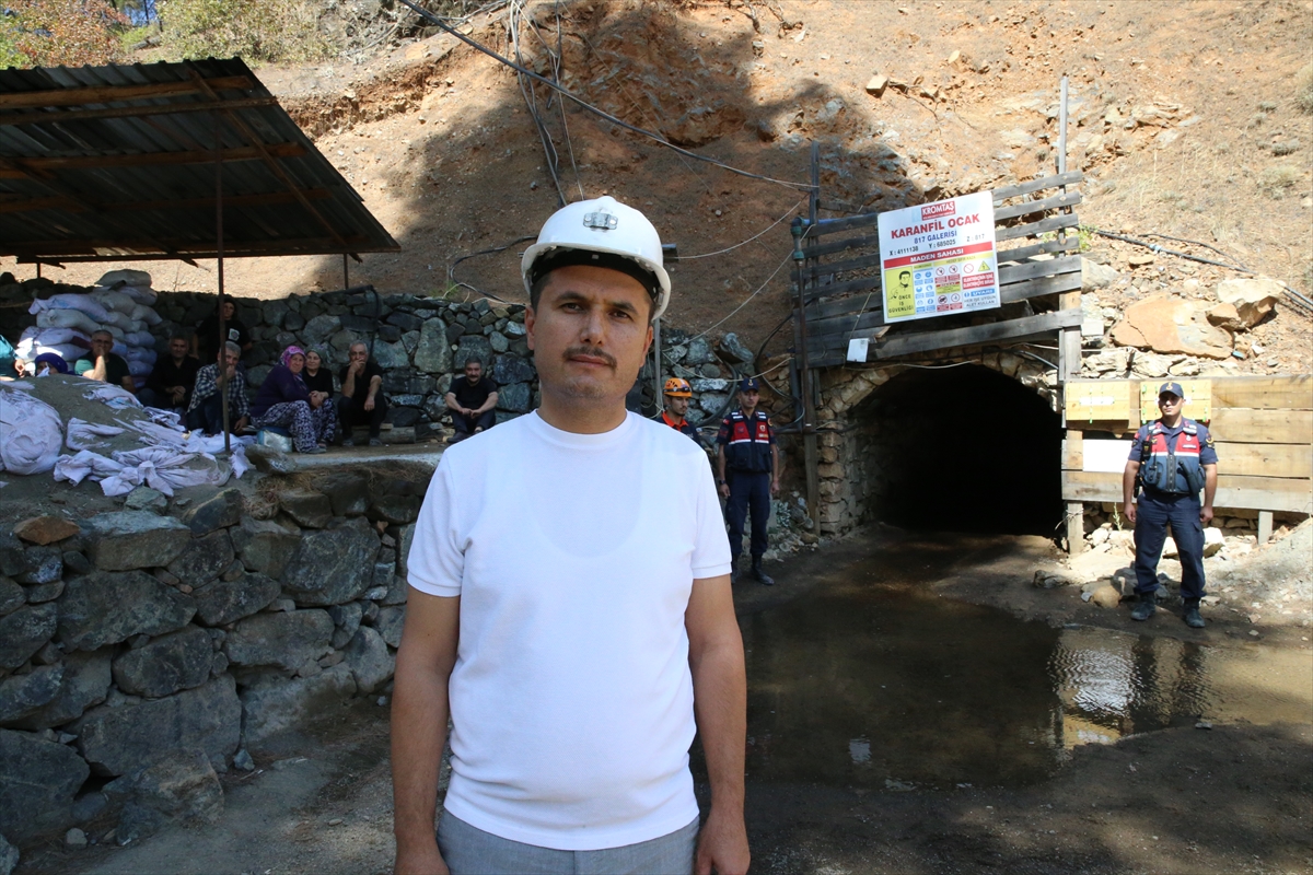 Denizli'de madendeki göçükte mahsur kalan 2 işçiye ulaşılması için çalışmalar sürüyor