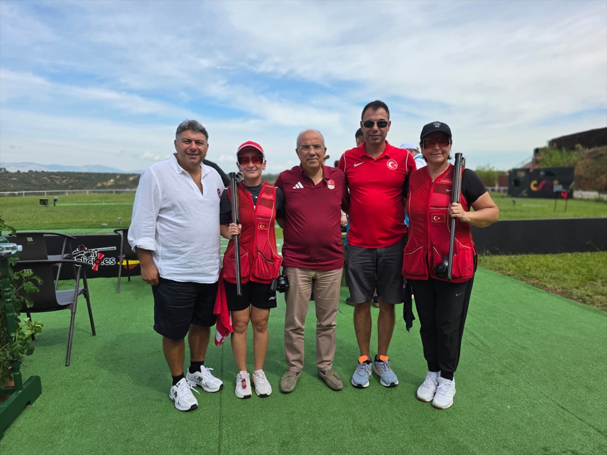 Kadın milli atıcılardan Avrupa Şampiyonlar Ligi'nde takım halinde 2 bronz madalya
