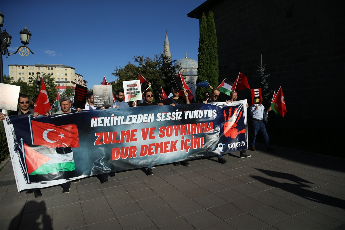 96 haftadır Gazze için yürüyorlar