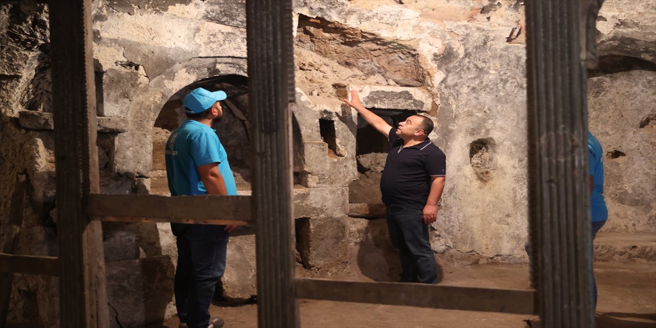 Nevşehir’de Aya Maryeros Yer Altı Manastırı turizme kazandırılıyor