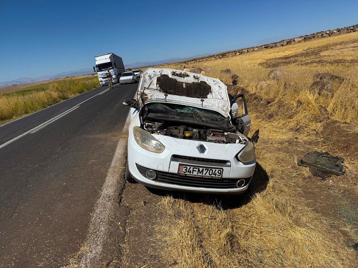 Şanlıurfa'da iki otomobilin çarpıştığı kazada 4 kişi yaralandı