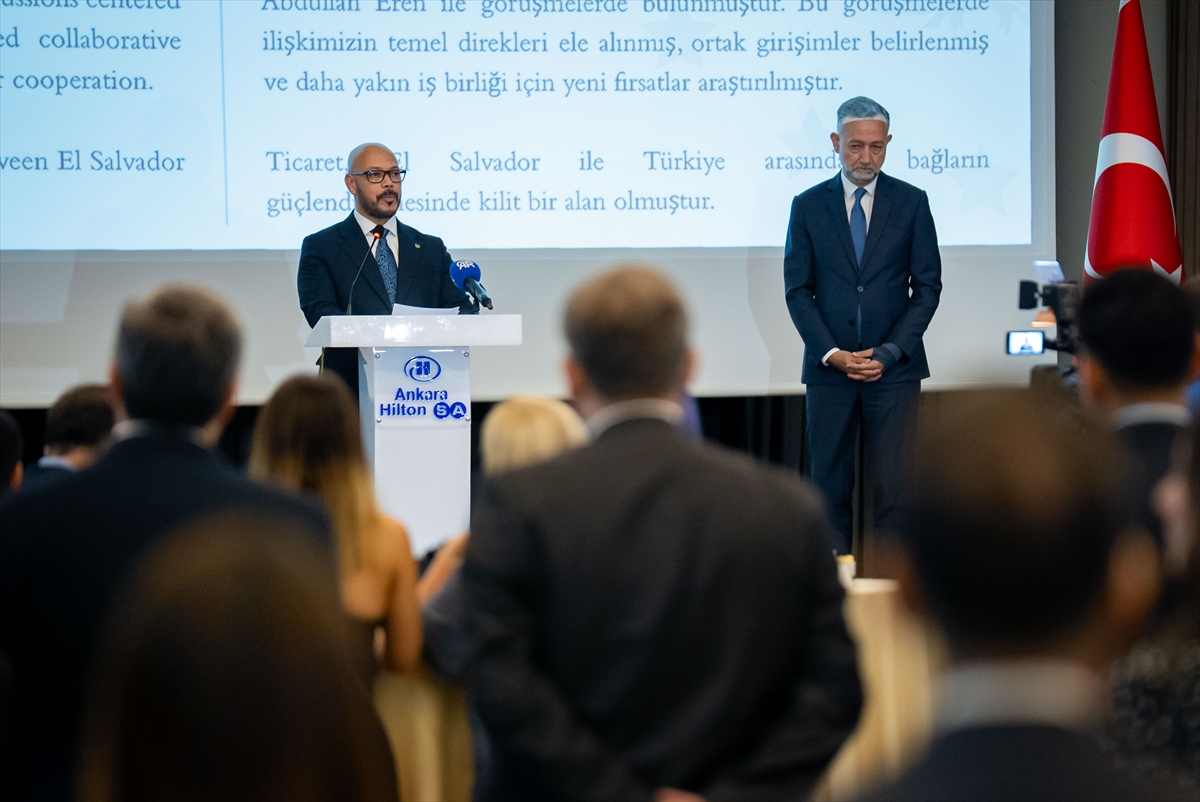 El Salvador'un bağımsızlığının 204'üncü yılı Ankara'da kutlandı