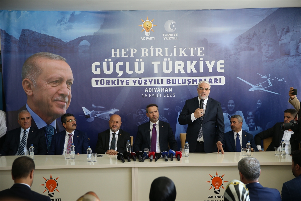 Enerji ve Tabii Kaynaklar Bakanı Bayraktar, Adıyaman'da konuştu
