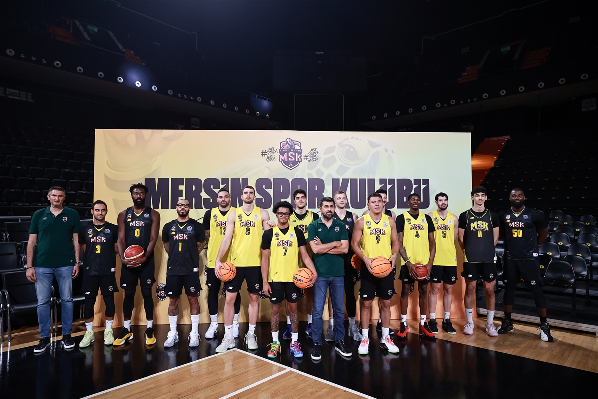 Mersin Spor Kulübü Erkek Basketbol Takımı'nın kadrosu tanıtıldı