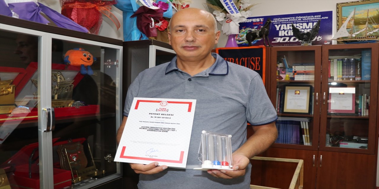 Akademisyenin geliştirdiği dijital solunum egzersiz cihazı “buluş” olarak tescillendi