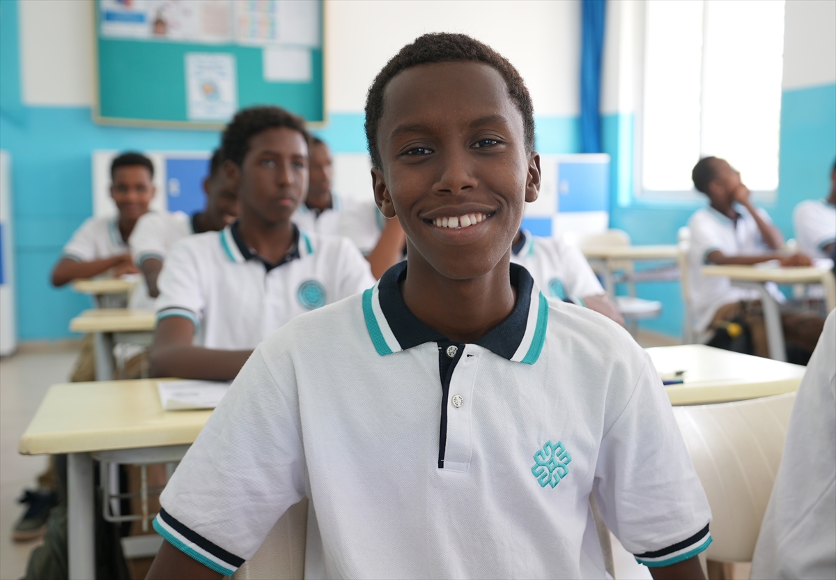 Maarif Okullarının Somalili öğrencileri ülkeleri için umut oluyor