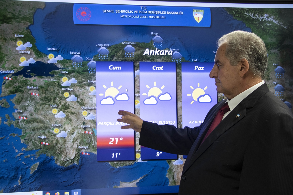 Hafta sonu sıcaklıklar mevsim normallerinin üzerine çıkacak