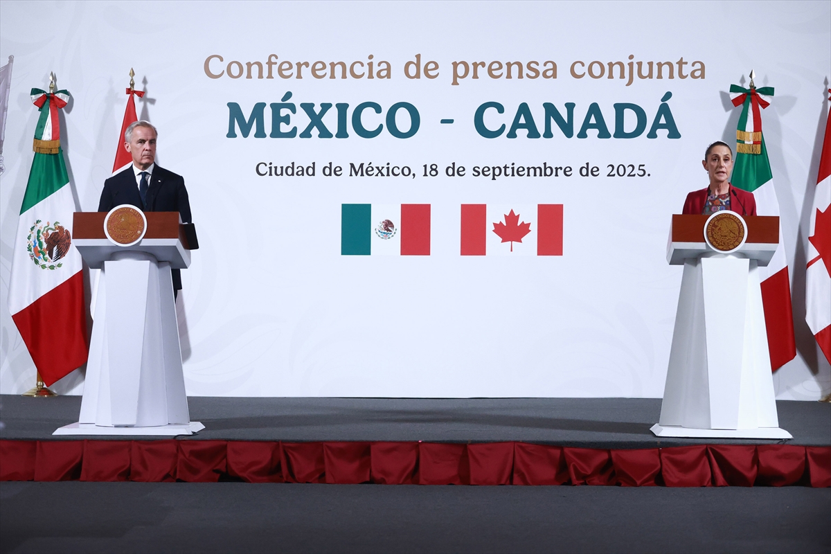 Kanada Başbakanı Carney, Meksika'ya resmi ziyarette bulundu