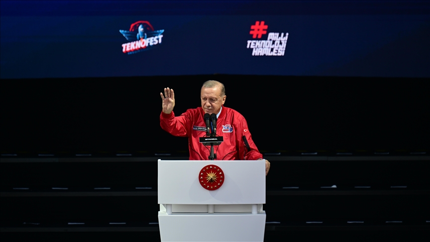 Cumhurbaşkanı Erdoğan, TEKNOFEST İstanbul'da konuştu