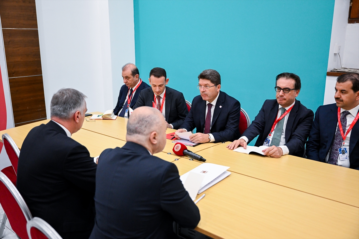 Adalet Bakanı Tunç, Maltalı, Bosna Hersekli ve Gürcistanlı mevkidaşlarıyla görüştü