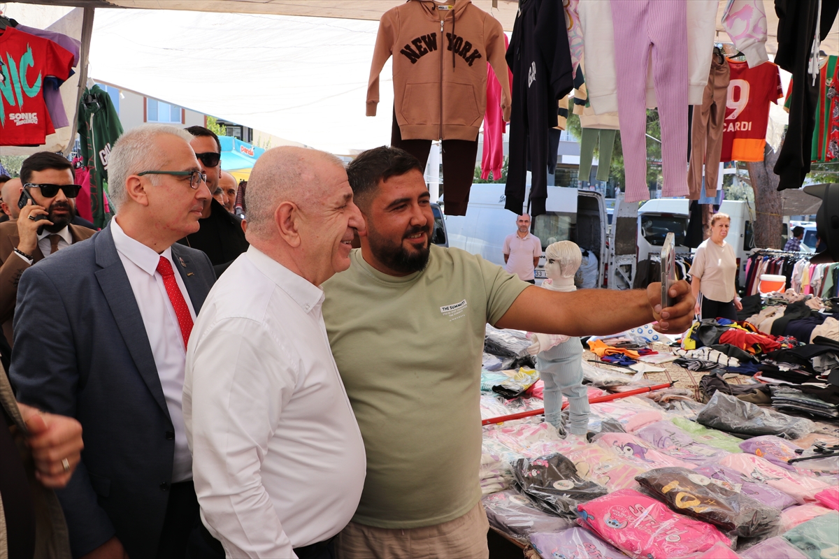 Zafer Partisi Genel Başkanı Özdağ, Gaziantep'te ziyaretlerde bulundu