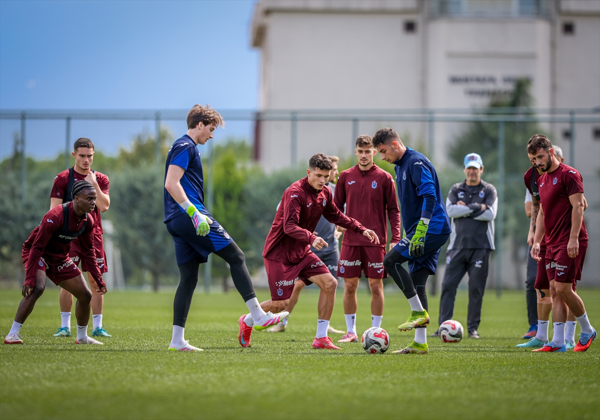 Trabzonspor, Fatih Karagümrük maçının hazırlıklarına başladı