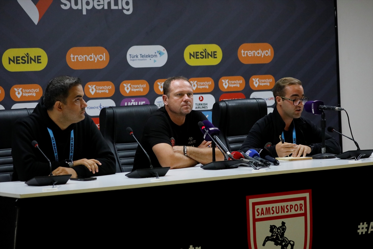 Samsunspor-Fatih Karagümrük maçının ardından