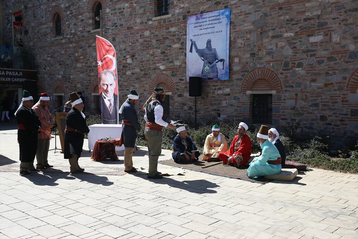 Bursa'da Ahilik Haftası etkinlikleri başladı