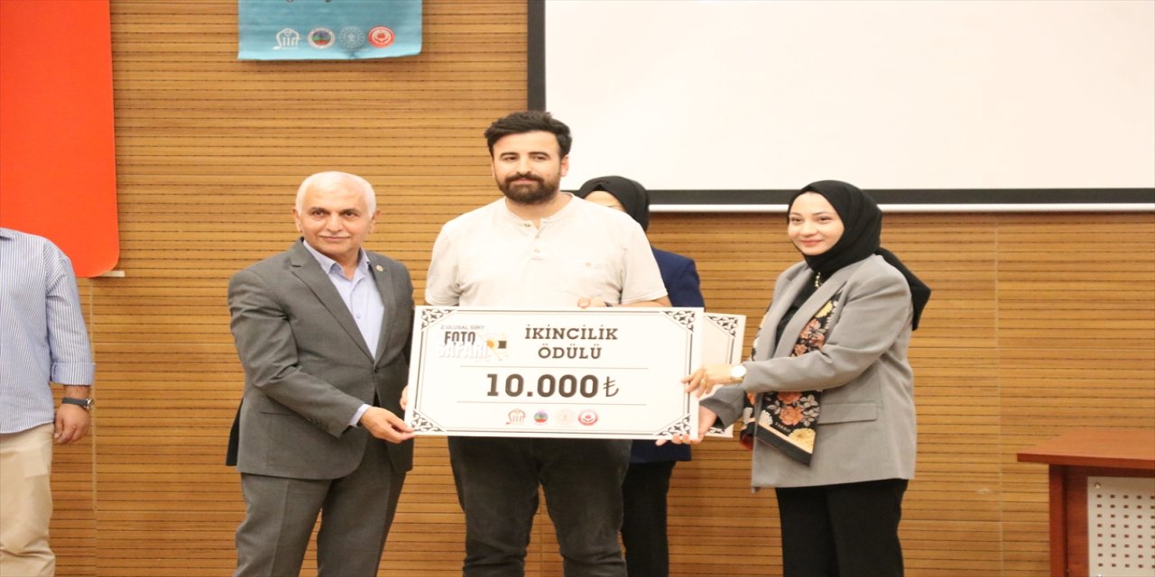 Siirt’te 2. Ulusal Foto Safari Yarışması ödül töreni yapıldı: Dereceye girenler para ödüllerini aldı