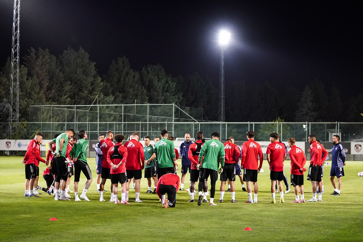 Gaziantep FK, Samsunspor maçının hazırlıklarına başladı
