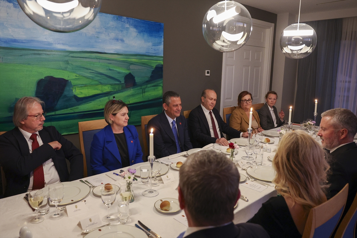 CHP Genel Başkanı Özel, İskandinav ve Baltık ülkelerinin büyükelçileriyle bir araya geldi