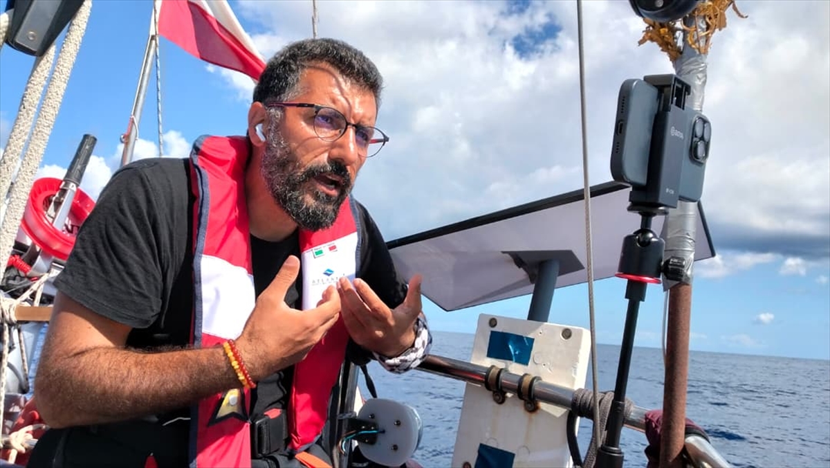 Sumud Filosu'ndaki Türk gazeteci Çelik, teknelerin Girit açıklarına ulaştığını söyledi