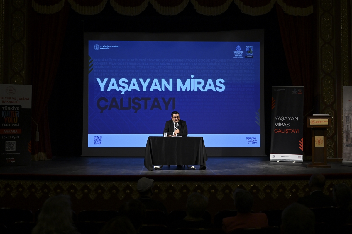 Başkentte, "Yaşayan Miras Çalıştayı" düzenlendi