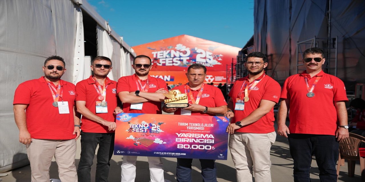 Ardahan Tarım ve Orman İl Müdürlüğü, TEKNOFEST’te tarım teknolojileri kategorisinde Türkiye birincisi oldu