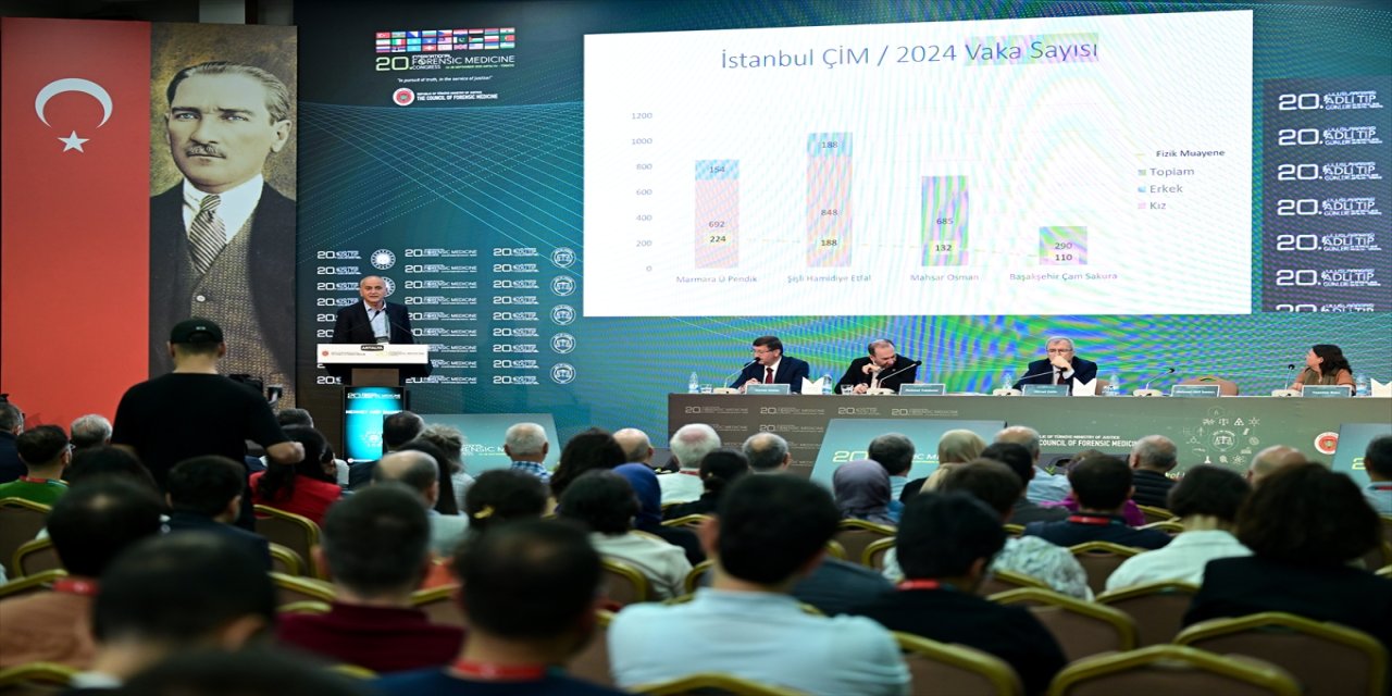 Antalya’da 20. Uluslararası Adli Tıp Günleri’nde adli bilimlerde yapay zeka ve bilirkişilik tartışıldı
