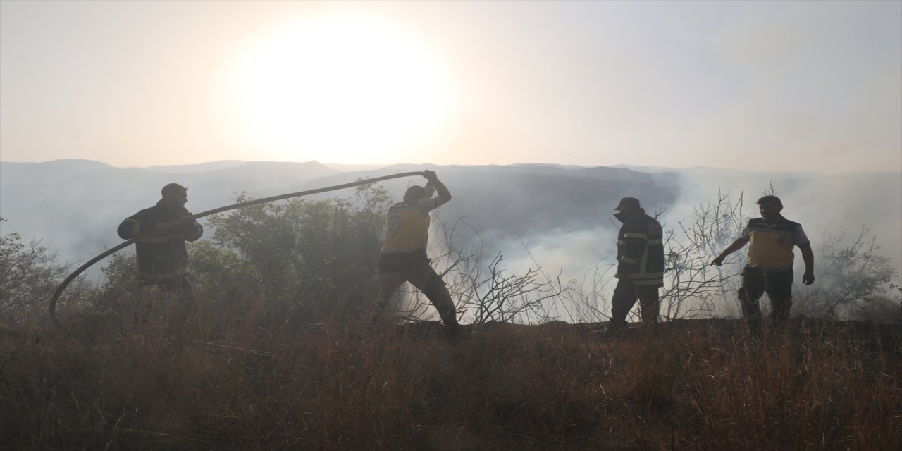 Suriye Lazkiye’de Orman Yangınları 4. Gününde: 1 Sivil Savunma Görevlisi Hayatını Kaybetti