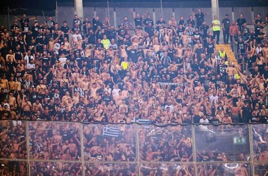 PAOK taraftarları, Maccabi Tel Aviv maçı öncesinde İsrail’i protesto etti