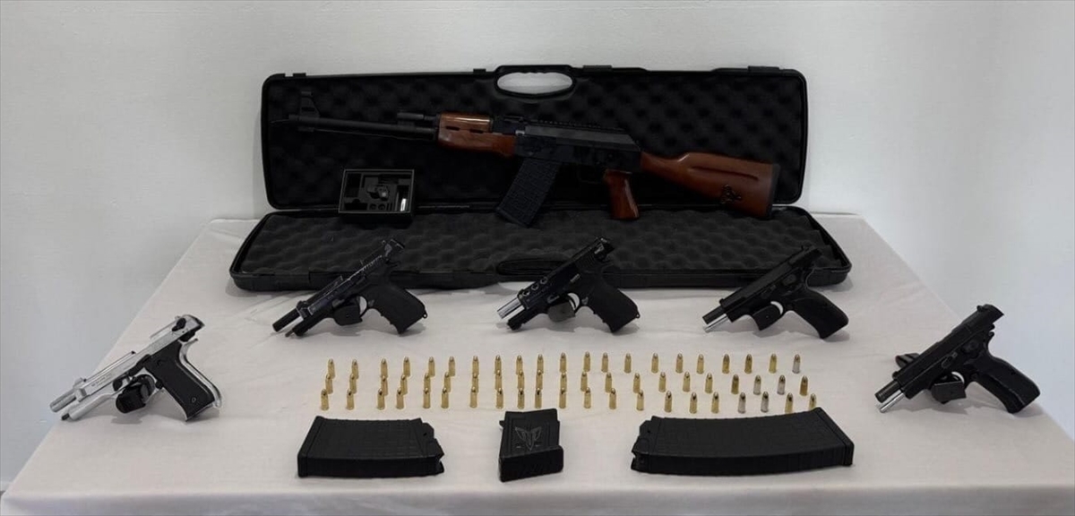 Erzurum'da düğünde silahla havaya ateş eden 6 şüpheli yakalandı