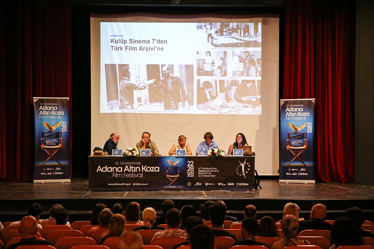 Adana'da "Sinemaya Adanmış Bir Ömür: Prof. Sami Şekeroğlu" söyleşisi yapıldı