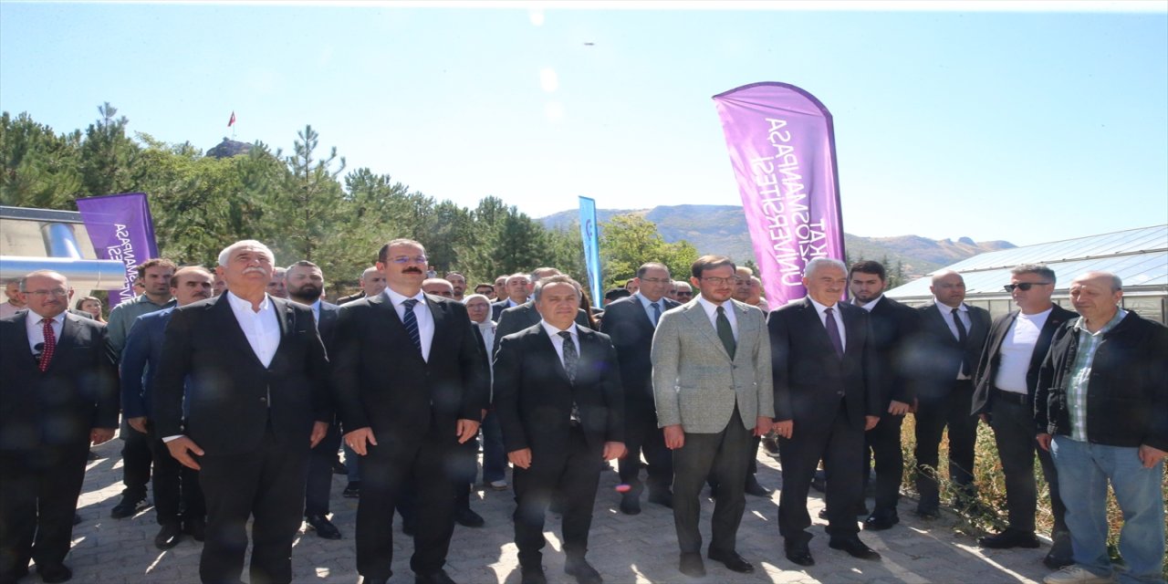 Tokat Gaziosmanpaşa Üniversitesinde çevre dostu tarım ürünleri kurutma tesisi açıldı