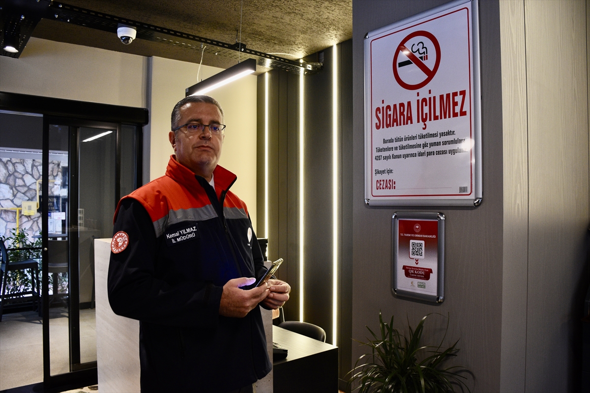 Samsun'da bazı işletmeler "karekod uygulaması" kapsamında denetlendi