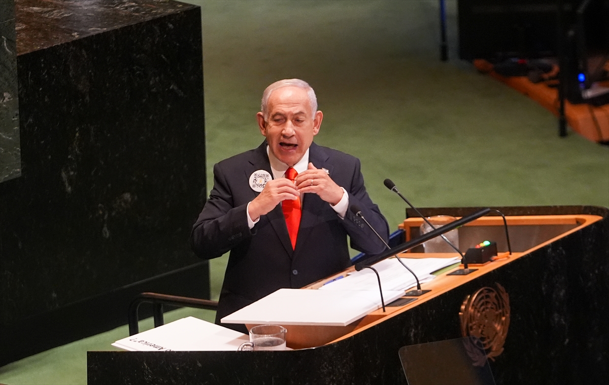 BM Genel Kurulu'nda Netanyahu'yu protesto eden çok sayıda ülke temsilcisi salonu terk etti