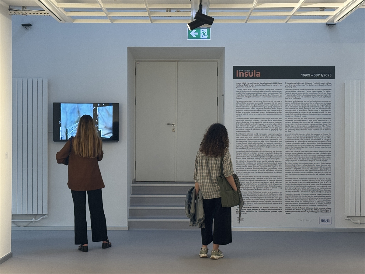 Eva Nielsen ve Alice Pallot'un sergileri İstanbul'da sanatseverlerle buluştu