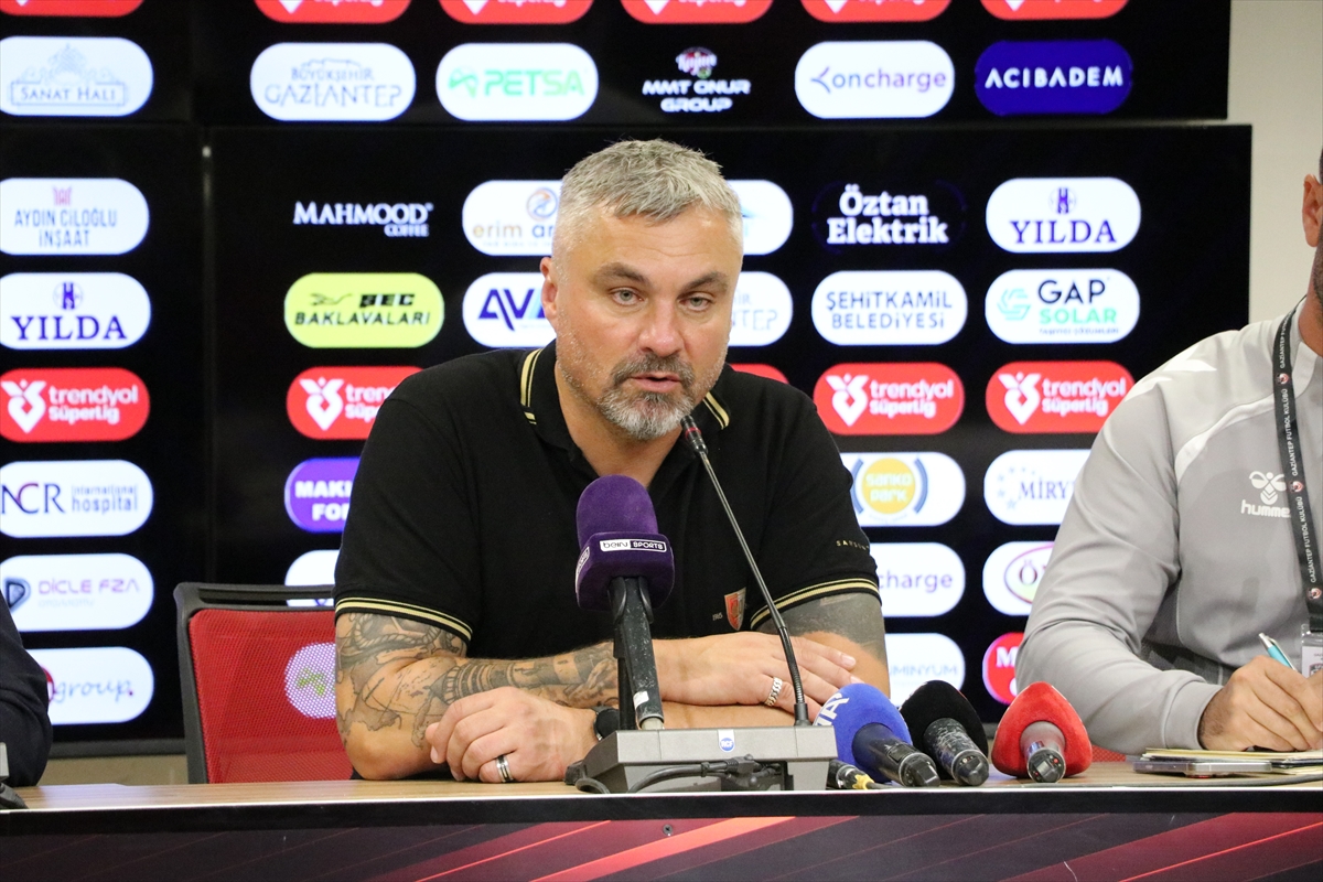 Gaziantep FK-Samsunspor maçının ardından