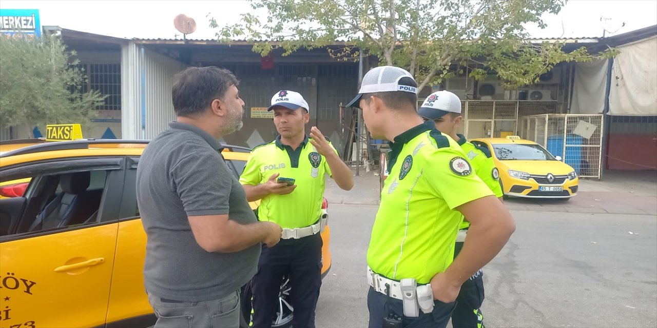 Manisa’da korsan taksicilik operasyonu: 50 bin lira ceza kesildi, araç 60 gün trafikten men edildi