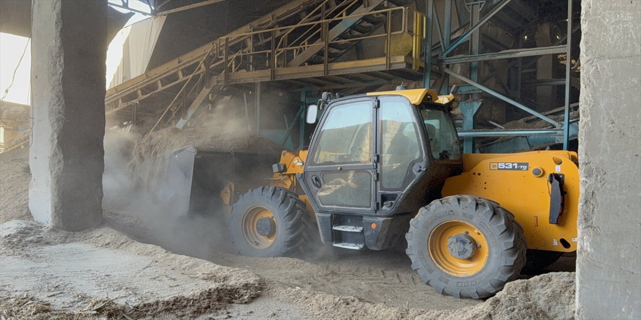 Adana Yüreğir’de biyokütle enerji tesisinde yangın