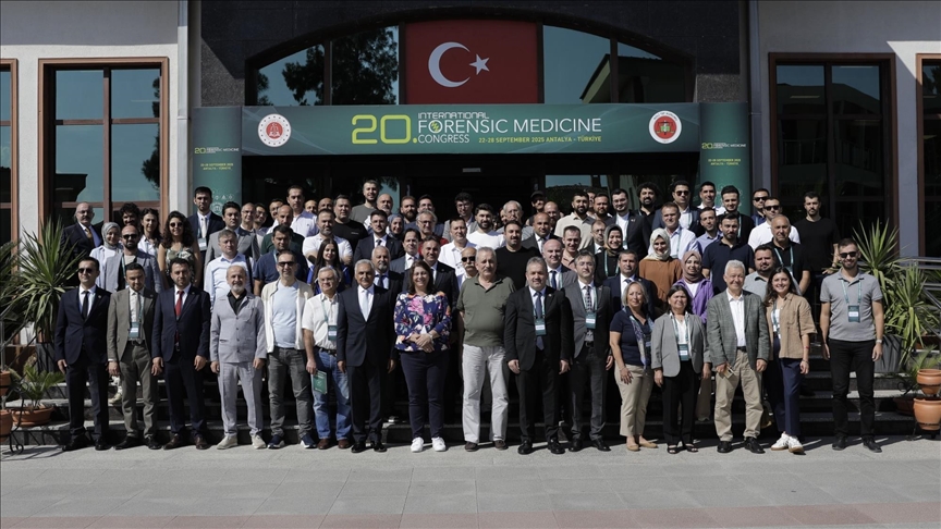 "Uluslararası 20. Adli Tıp Günleri" yerli ve yabancı adli tıp ve adli bilimler uzmanlarını ağırladı