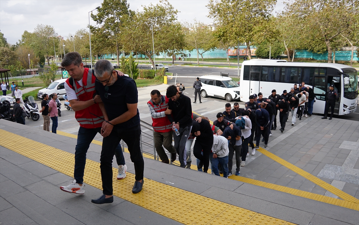 Nitelikli dolandırıcılık şebekesine yönelik Tekirdağ merkezli operasyonlarda 41 şüpheli tutuklandı