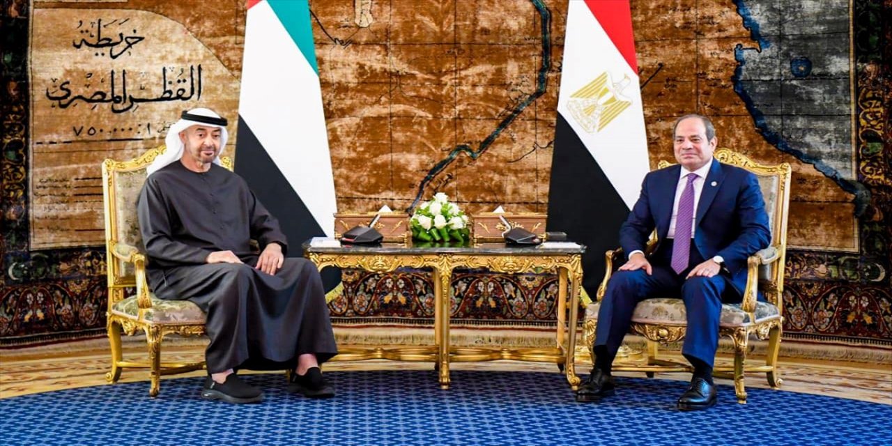 Sisi ve Bin Zayid, Kahire’de Gazze gündemini görüştü: Trump’ın Gazze planına destek çağrısı yapıldı