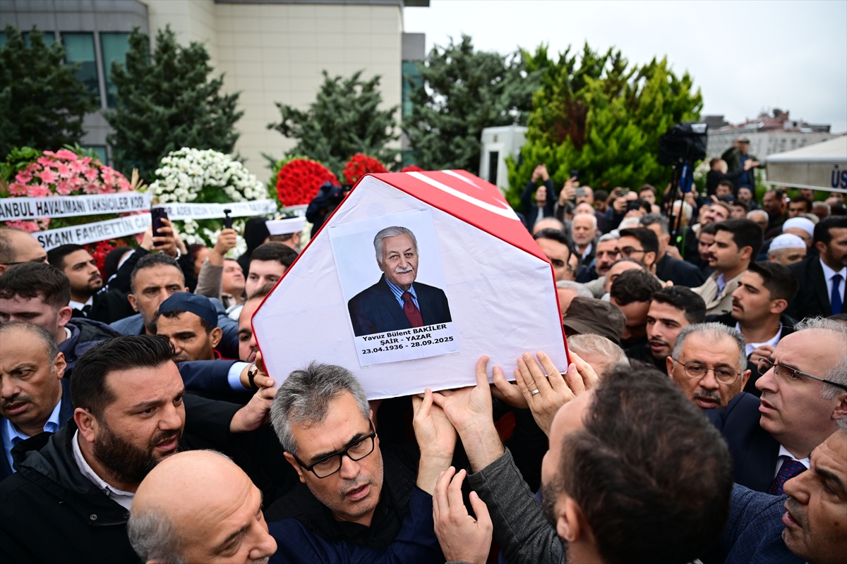 Yavuz Bülent Bakiler, son yolculuğuna uğurlandı