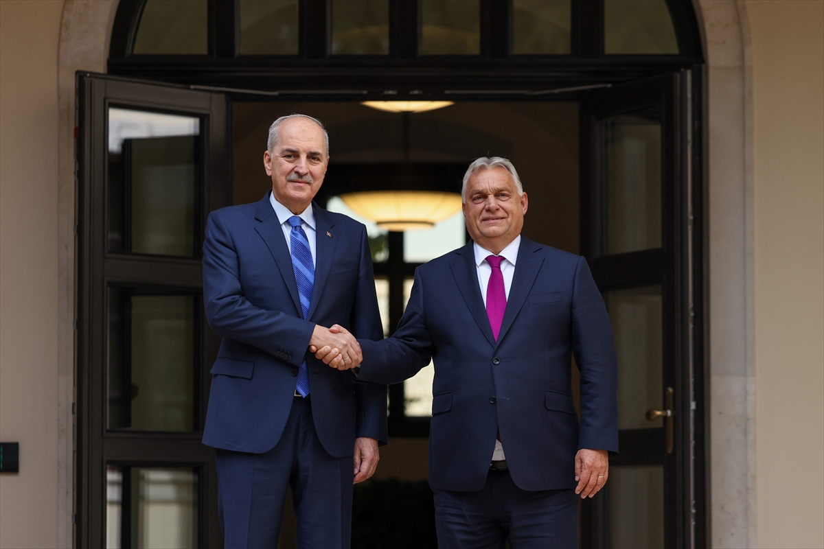 TBMM Başkanı Kurtulmuş, Macaristan Başbakanı Orban ile görüştü