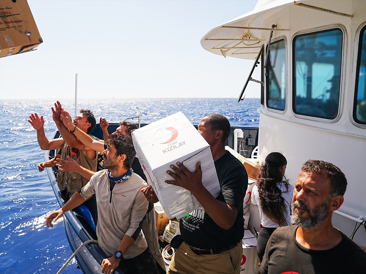 Sumud Filosu, Türk Kızılay'ın gıda ve ilaç desteğinin ardından yoluna devam ediyor